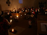 Licht in der ganzen Kirche